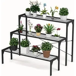 20 Inch Iron Rectangular Plant Stand